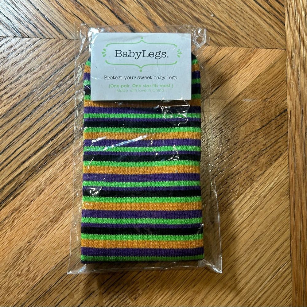 BabyLegs Goblin Halloween Stripe Leg Warmers New in Package Baby‎ Toddler OS